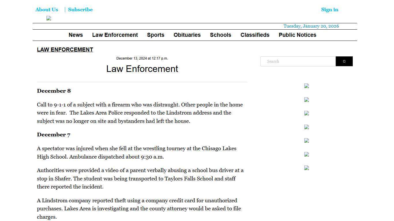 Chisago County Press